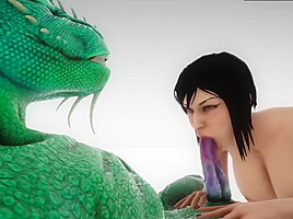 Slut Princess X Reptile Monster