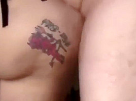 Slutty Amateur Blonde with Big Tits Sucks and Fucks