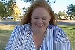 Slutty Fat Woman Shows Big Body And Bonks Well With Man