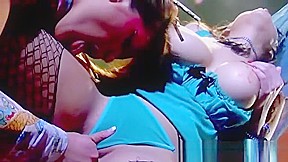 Soaked lesbian babes munching on wet pussy