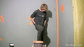 Solo Hairy Straight Boy Cumshot