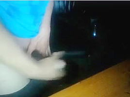 Spanish cute boy cums on cam sexy ass