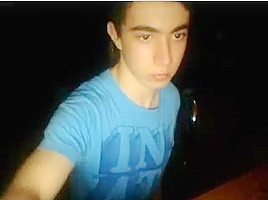 Spanish cute boy cums on cam sexy ass
