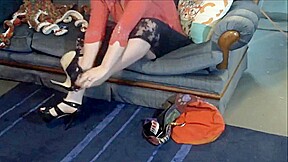 Sprained Ankle in Heels