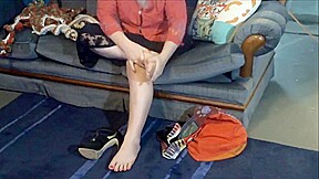 Sprained Ankle in Heels