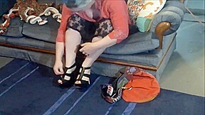 Sprained Ankle in Heels