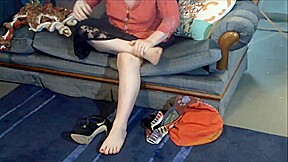 Sprained Ankle in Heels