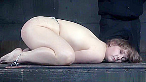 Spreadeagle submissive whipped then flogged