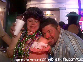 SpringBreakLife Video: Bourbon Street Flashers