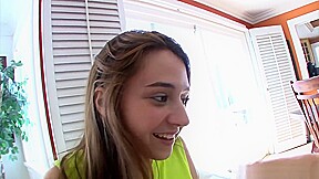 Step Dad Bangs Elektra Rose Wide Open Shaved Pussy