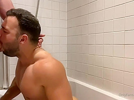 Step daddy Joins Seanboy In The Shower