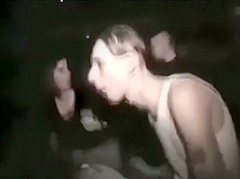 Step mom and Step sister get gang banged by family