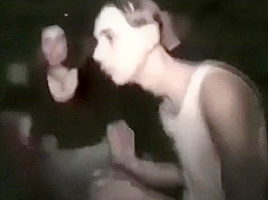 Step mom and Step sister get gang banged by family