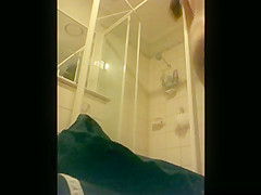 Step sister showering 2