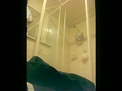 Step sister showering 2
