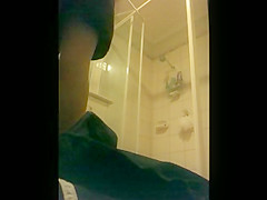 Step sister showering 2
