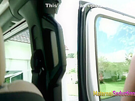 Step-mom Fucks Me In The Car Before My Big Test With Nikki Brooks And Brook S