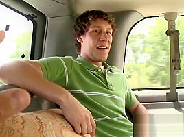 Straight dude tricked into gay sex in the fuck van