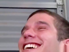 Straight tattoed guy enjoys bj