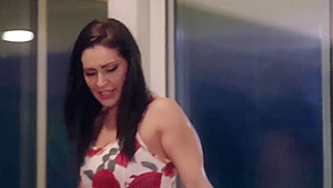 Strapon banged milf pussylicked by stepteen