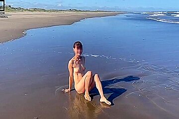 Strip And Dance On The Beach She Loves Utterly Stark Naked
