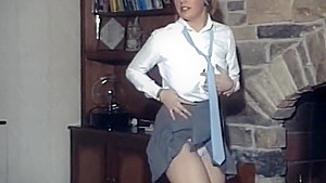 Strip Down Ginger - big bouncy British boobs dancer