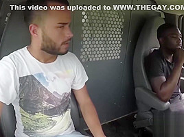 Submissive Javier Cruz restrained for BBC fucking