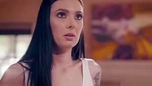 Submissive teen 18+ fucks with bad stepdaddy