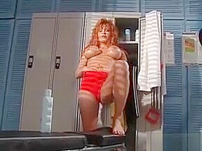Super Sexy Redhead Babe Rubbing