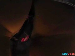 Super hawt jeans up petticoat view on webcam