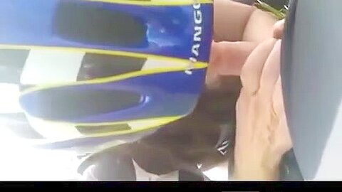 Sweet Cyclist Giving A Handjob