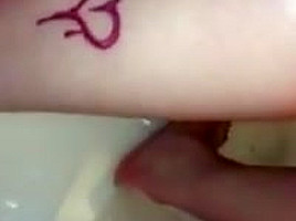 Sweet junior bbw in the shower