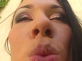 TRANNY in pantyhose gets a BBC in her ass!
