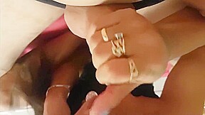 Tattooed Wife blowjob big cock