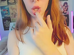 Teasing Show In Skirt Flashing Thong