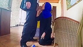 This Arab Woman Comes In For Bed