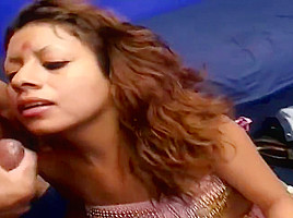 This Ethnic Babe Has Learnt The Art Of Sucking A Cock