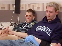 Three Mates After A Few Beers