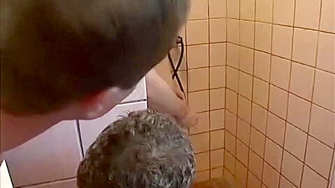 Threeway Fucking In Shower