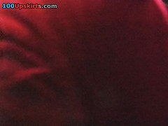 Thrilling public upskirt clip