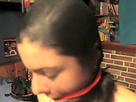 Tied & Gagged Hopping Whore Housewife