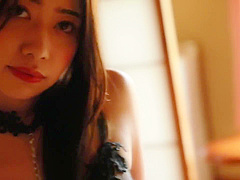 Tiny Japanese Babe Outdoors Showing Boobs Off