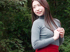 Tiny Japanese Babe Outdoors Showing Boobs Off