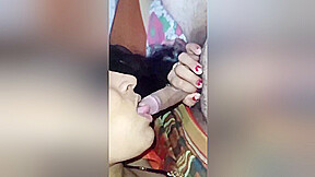 Today Exclusive -punjabi Bhabhi Blowjob And Hubby Cum On Her Mouth
