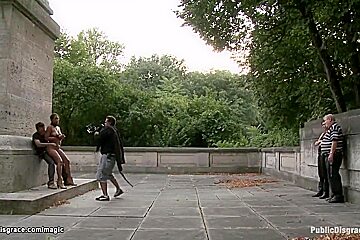 Tommy Pistol And Princess Donna - Tanned Spanish Babe Made Love In Public