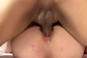 Tranny Pumps Her Hard Cock Deep Inside His Ass - Gleyce Kelly
