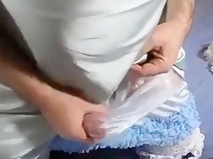 Translucent Comes in His Plastic Panties