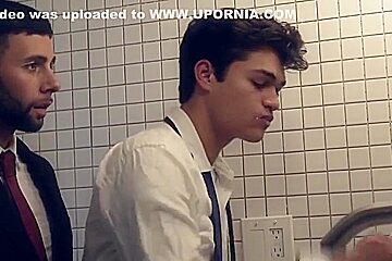 Twink Fuck Bareback His Colleague