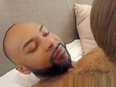 Twink takes black cocks in mouth