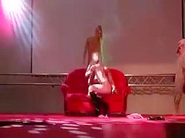 Two Lesbian Blonde Making Out